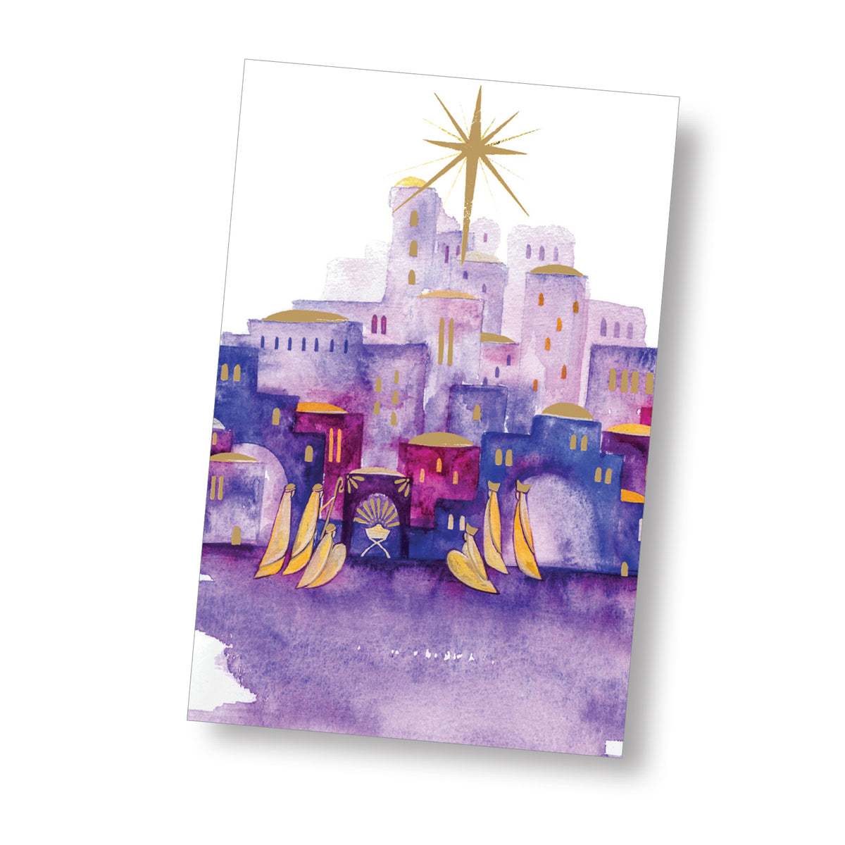 Little Town of Bethlehem Christmas Cards