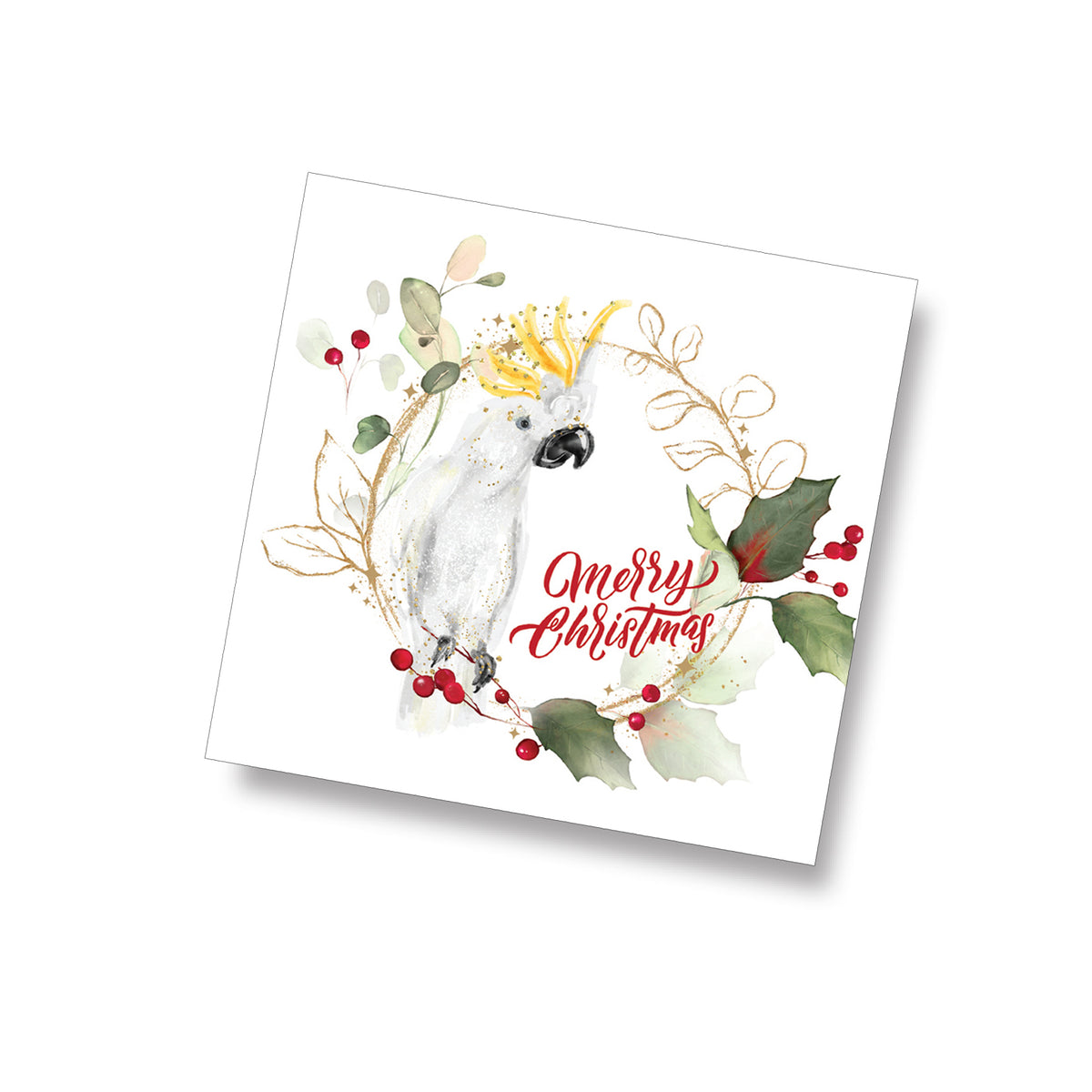 Cockatoo Christmas Cards