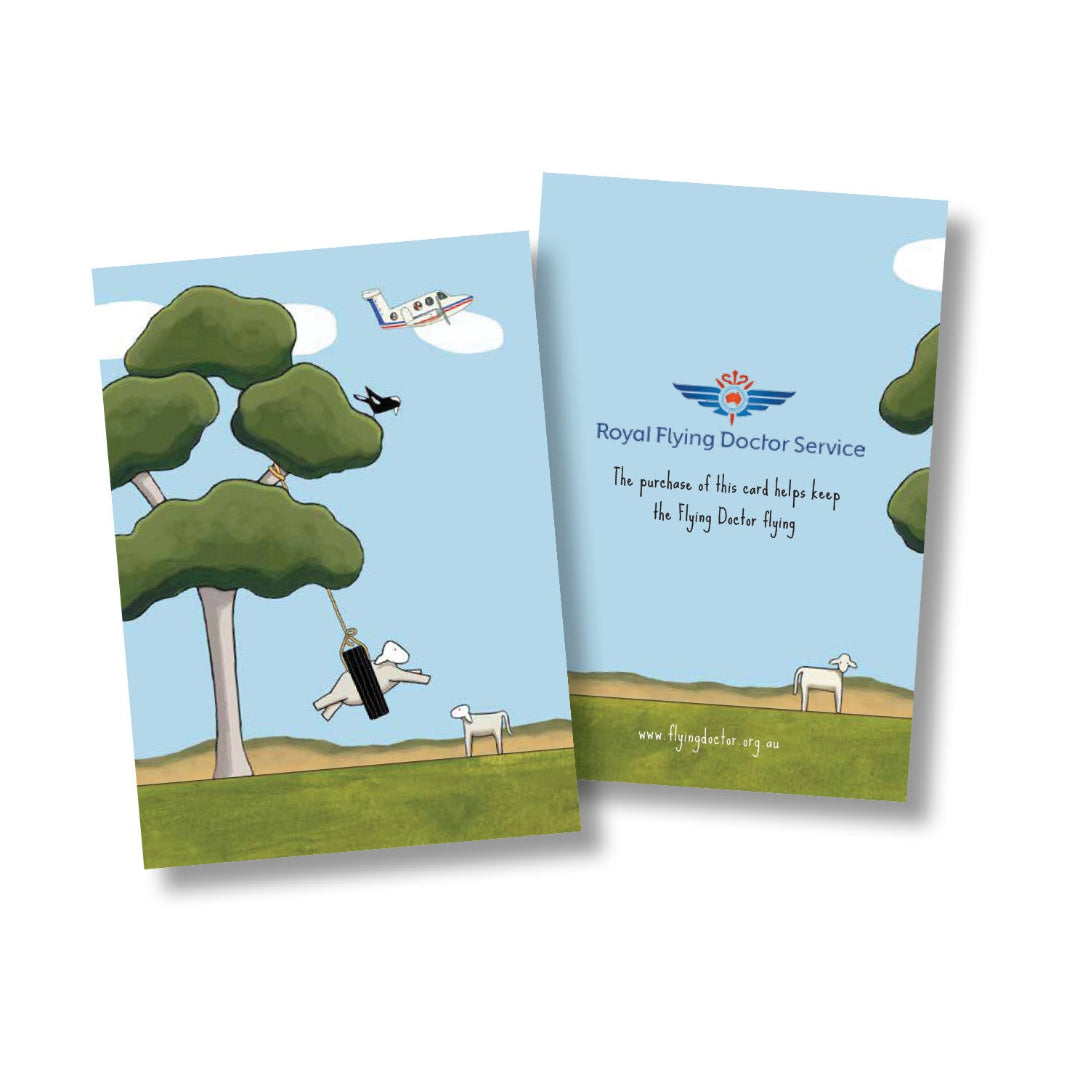 Front and back of the Any Occasion Gift of Life Card